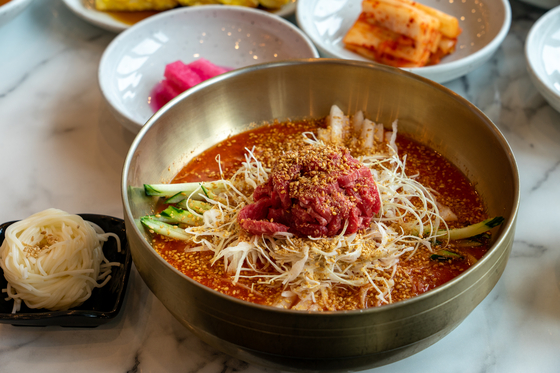경주 한우 물회