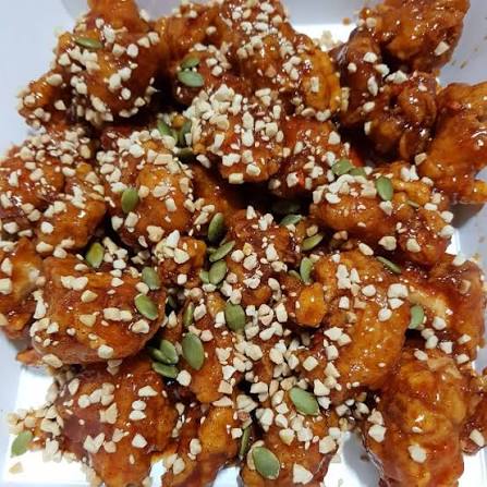 강릉 중앙시장 닭강정